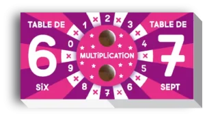 Couverture table de multiplication 6 7 8 9